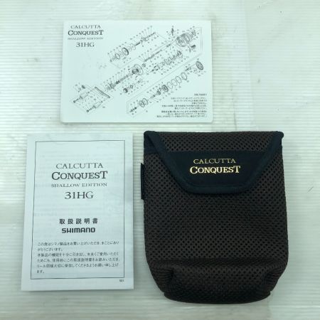  SHIMANO シマノ ベイトリール 24カルカッタコンクエスト シャローエディション 31HG 046741