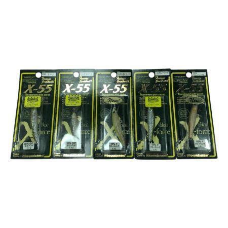  Megabass メガバス ルアー X-55 5個まとめ