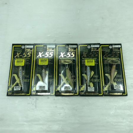  Megabass メガバス ルアー X-55 5個まとめ