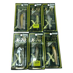 ΣΣ Megabass メガバス ルアー X-70 6個まとめ Nランク