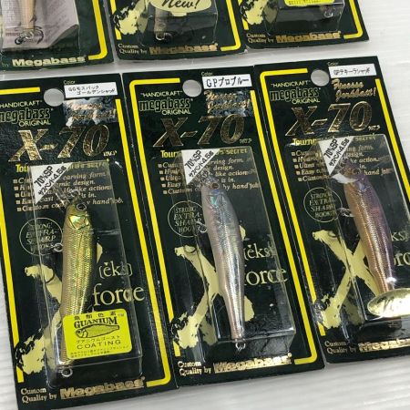  Megabass メガバス ルアー X-70 6個まとめ (2)