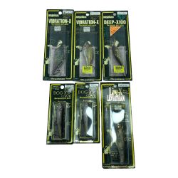 ΣΣ Megabass メガバス ルアー ６個まとめ VIBRATION-X/DEEP-X10/DOG-X Jr/Live-X LEVIATHAN Sランク