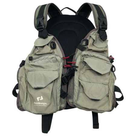  Pazdesign パズデザイン フィッシングギア 3WAYパックベスト