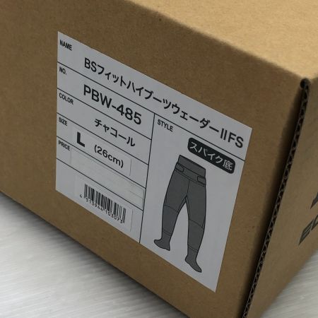  Pazdesign パズデザイン BSフィットハイブーツウェーダーIIFS PBW-485 26cm Lサイズ #チャコール PBW-485