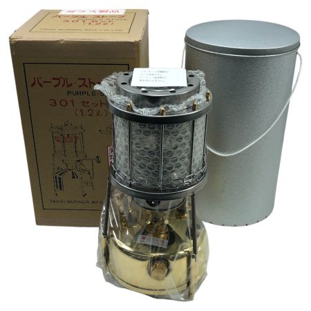  武井バーナー TAKEI BURNER 灯油ストーブ パープルストーブ 301 セット アウトドア 釣り （2）