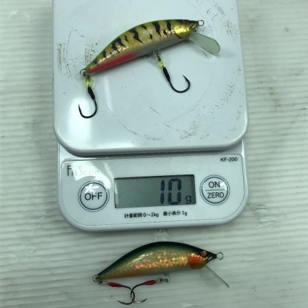  Teru Lures テルルアー ハンドメイドミノー 3個まとめ (4)