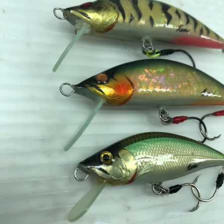  Teru Lures テルルアー ハンドメイドミノー 3個まとめ (4)