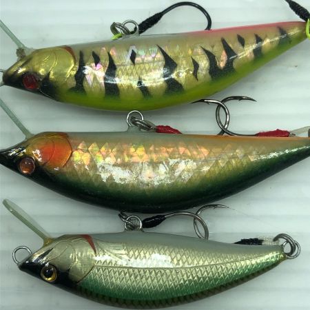  Teru Lures テルルアー ハンドメイドミノー 3個まとめ (4)