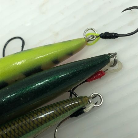  Teru Lures テルルアー ハンドメイドミノー 3個まとめ (4)