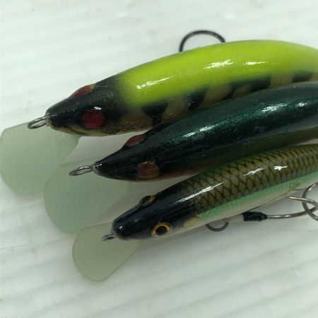 Teru Lures テルルアー ハンドメイドミノー 3個まとめ (4)