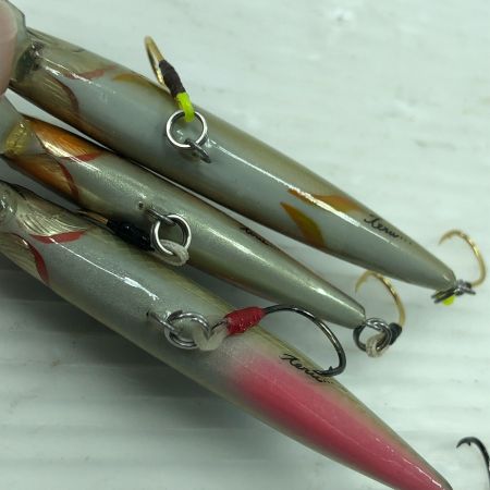  Teru Lures テルルアー ハンドメイドミノー 3個まとめ