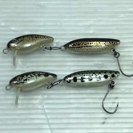  イクシュス  ハンドメイドルアー ミノー 2個まとめ