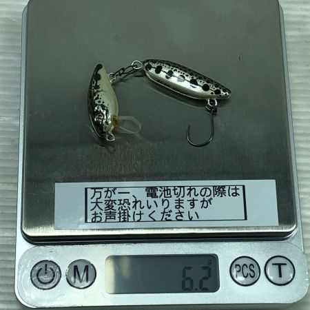  イクシュス  ハンドメイドルアー ミノー 2個まとめ