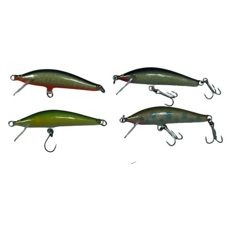  SAURUS ザウルス ルアー ミノー バルサ50 ブラウニー 4個まとめ