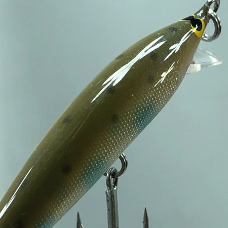  SAURUS ザウルス ルアー ミノー バルサ50 ブラウニー 4個まとめ