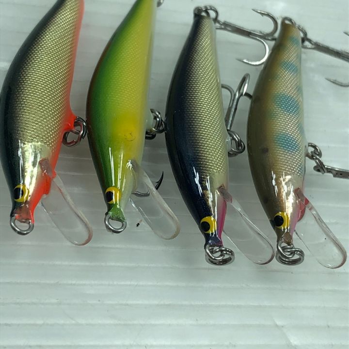 SAURUS ザウルス ルアー ミノー バルサ50 ブラウニー 4個まとめ