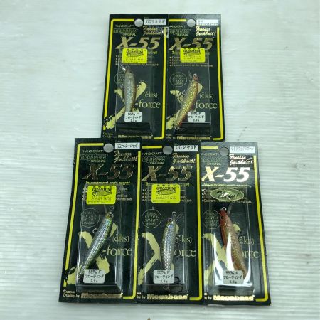  Megabass メガバス ルアー X-55 5個まとめ (5)
