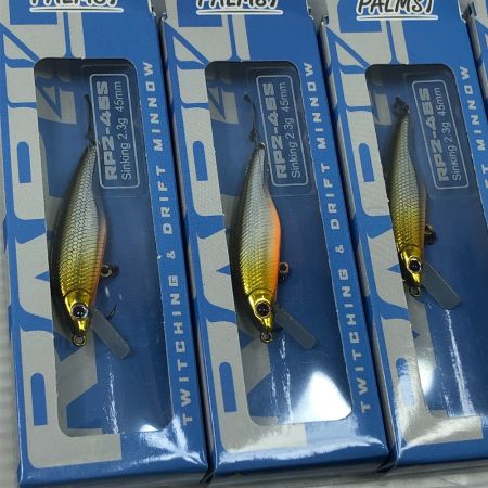  PALMS パームス ルアー ミノー ラピッド RP2-45S #HMSS ストリームシャッド 7個まとめ