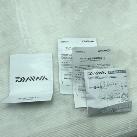  DAIWA ダイワ ベイトリール ジリオン SV TW 1016SV XXH