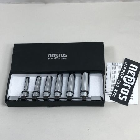  nepros 工具 ハンドツール ディープソケット 未使用品(S) 本体のみ NTB3L06A シルバー