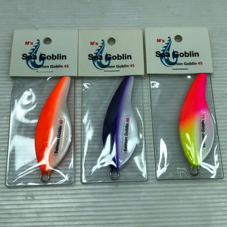  M's Sea Goblin ルアー サーモンゴブリン 3個まとめ （３）
