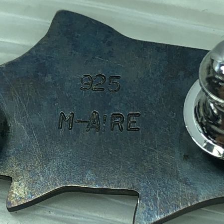  M-AIRE Mアイレ シルバー ピンバッチ 925