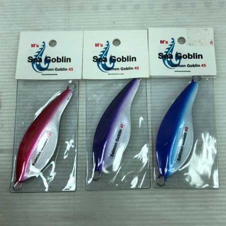  M's Sea Goblin ルアー サーモンゴブリン シェル 3個まとめ (5)