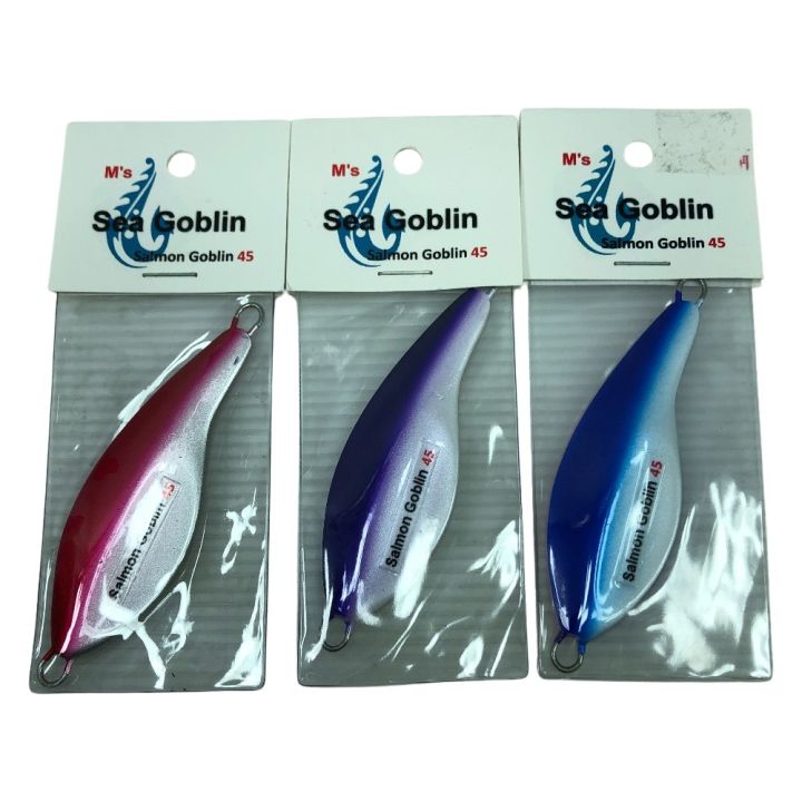 M's Sea Goblin ルアー サーモンゴブリン シェル 3個まとめ (5) - 中古