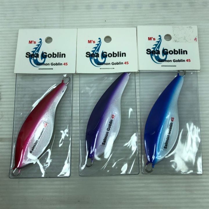 M's Sea Goblin ルアー サーモンゴブリン シェル 3個まとめ (5) - 中古
