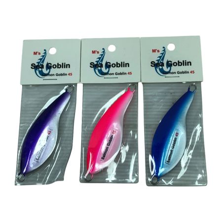  M's Sea Goblin ルアー サーモンゴブリン シェル 3個まとめ (4)