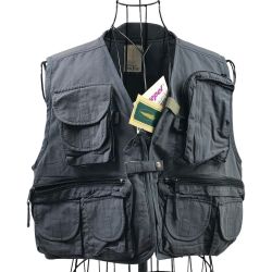 ΣΣ Foxfire フォックスファイヤー フィッシングウェア スティルウォーターベスト ネイビー Lサイズ Aランク