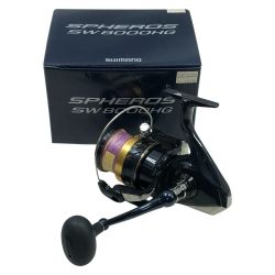 ΣΣ SHIMANO シマノ スピニングリール 21スフェロスSW 8000HG 043658 Bランク