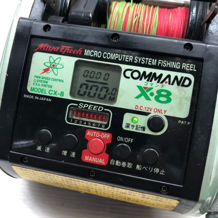  Miya Epoch ミヤマエ 電動リール コマンドX8 CX8