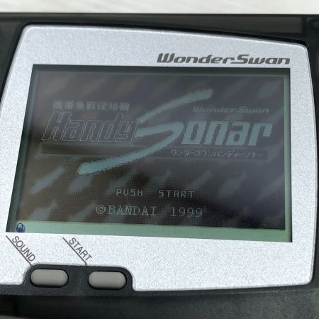  BANDAI バンダイ ワンダースワンハンディーソナー 携帯魚群探知機 ワンダースワン本体セット