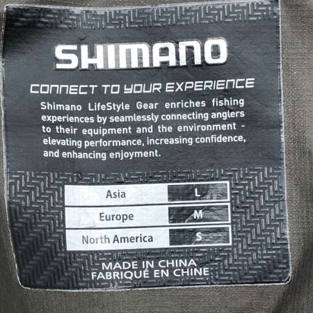  SHIMANO シマノ アウトドアウェア RA-011P ゴアテックス ショートレインリミテッドプロ Lサイズ