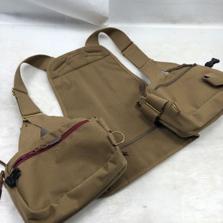  DECODE ディコード フィッシングベスト キャンバス ベストパック