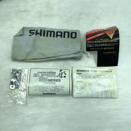  SHIMANO シマノ 両軸リール チタノス スーパー 船ES 6000