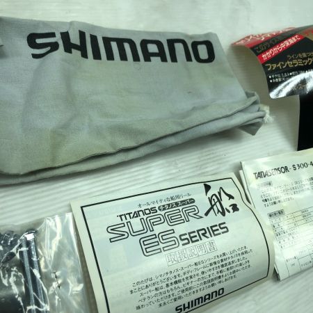  SHIMANO シマノ 両軸リール チタノス スーパー 船ES 6000