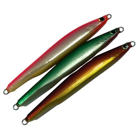   ハンドメイドルアー ジグミノー デルタスリム 3個まとめ