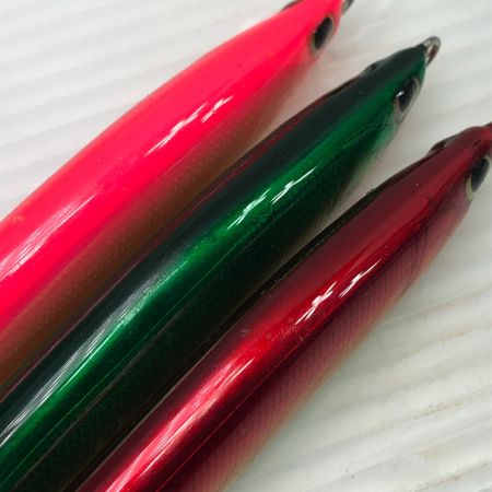   ハンドメイドルアー ジグミノー デルタスリム 3個まとめ