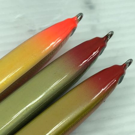   ハンドメイドルアー ジグミノー デルタスリム 3個まとめ