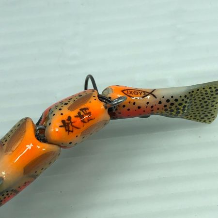  イクシュス ハンドメイドルアー S時3連ジョイント 妖姫 #黒金ニジマス