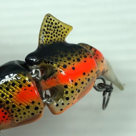  イクシュス ハンドメイドルアー S時3連ジョイント 妖姫 #黒金ニジマス