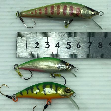  Teru Lures テルルアー ハンドメイドミノー 3個まとめ （3）