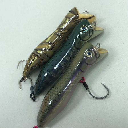  イクシュス ハンドメイドルアー 3個まとめ