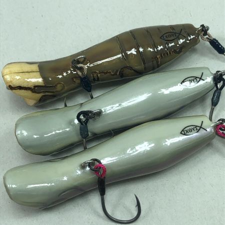  イクシュス ハンドメイドルアー 3個まとめ