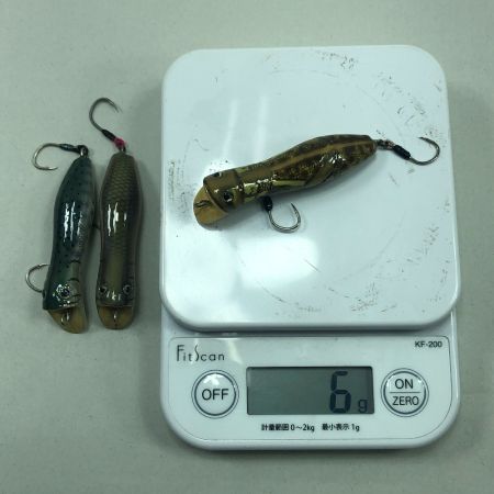  イクシュス ハンドメイドルアー 3個まとめ