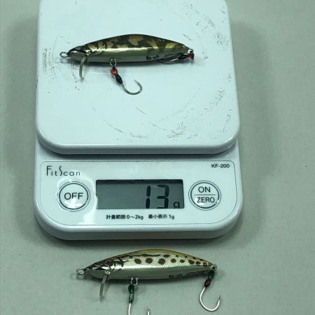  イクシュス ハンドメイドルアー ミノー 舞姫65S ３個まとめ