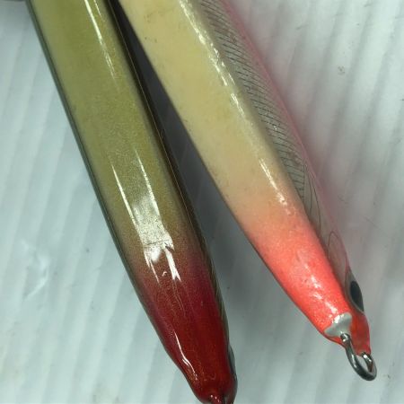   ハンドメイドルアー ジグミノー デルタスリム 3個まとめ