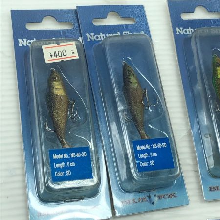  ブルーフォックス BLUE FOX ルアー ナチュラルシャッド まとめ